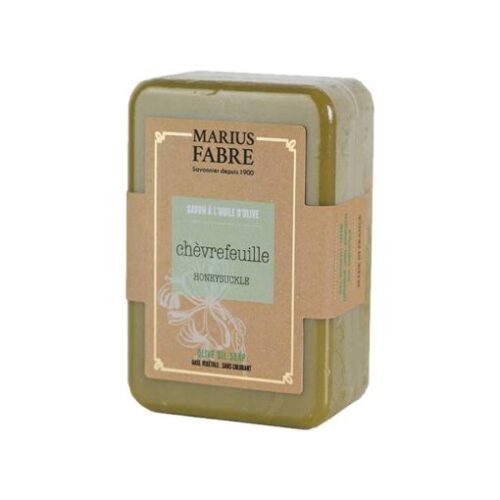 Barre de Savon de Marseille à l’huile d’olive – Chèvrefeuille