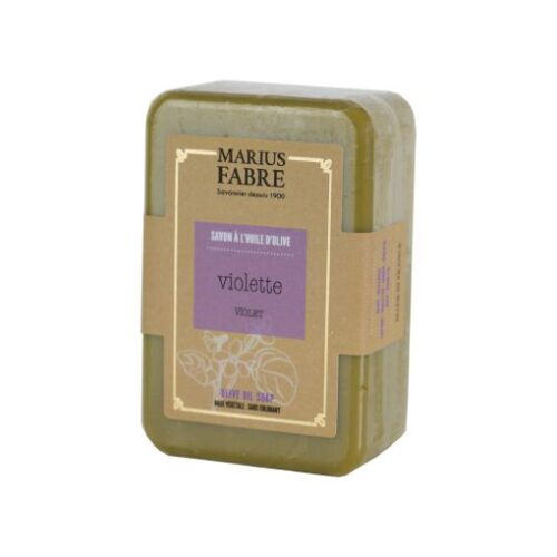 Barre de Savon de Marseille à l’huile d’olive – Violette