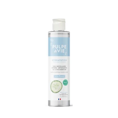 Eau micellaire hydra-apaisante au concombre Bio