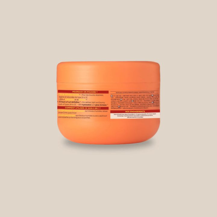 Masque 3-en-1 (mangue) – Cheveux ondulés, bouclés, frisés – Image 3